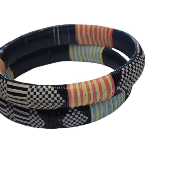 Large African Bangle Bracelets - Picture 4 of 8